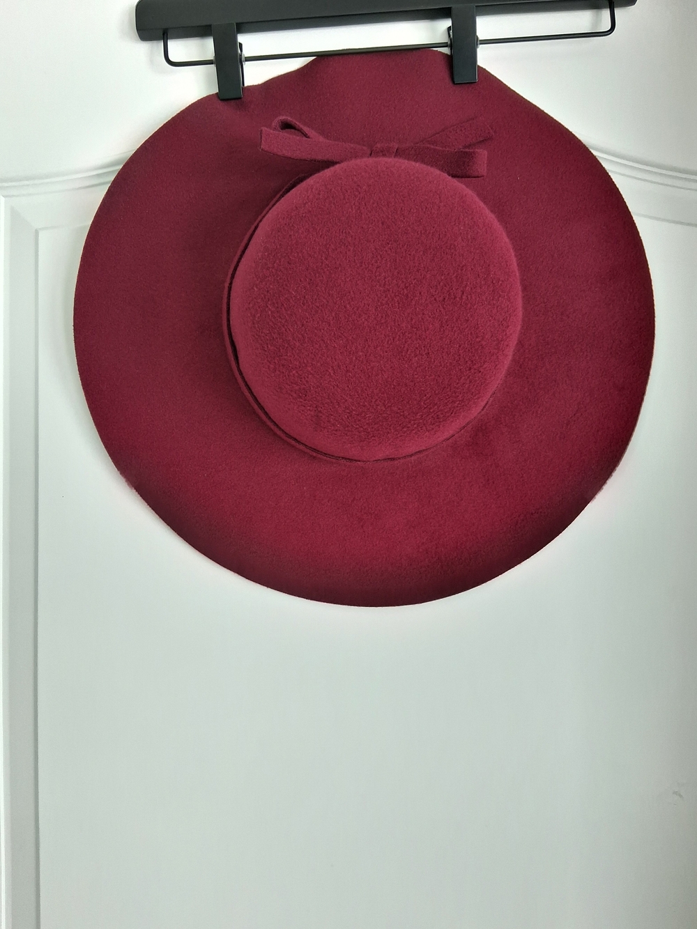 Rue21 Wide-Brim Wool Felt Hat - Burgundy